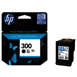 HP 300 Inkjet Cartridge, Black, CC640EE